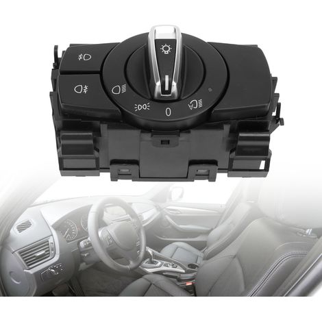 Commutateur de Phares BMW 61319169404 - Commande Précise pour Série 1/3/X1 (1/5)