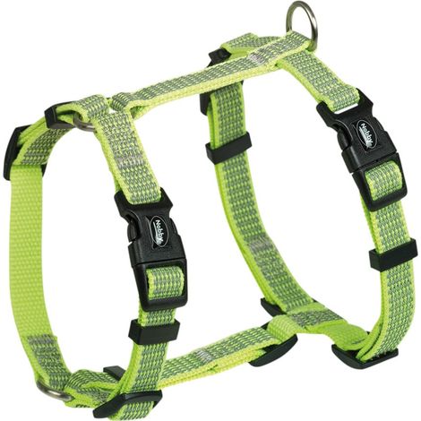 Nobby Hundegeschirr Full Reflect S-M gelb Brustgeschirr (1/2)