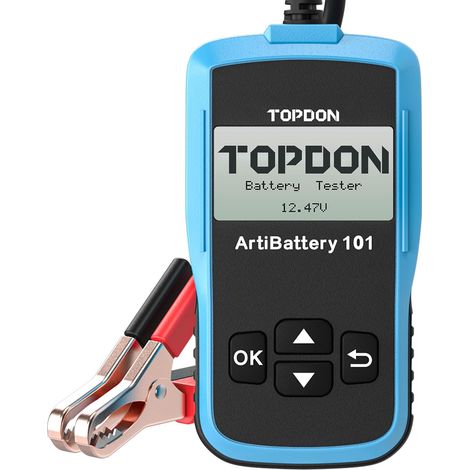 Testeur de Batterie AB101 100-2000 CCA Testeur Batterie Voiture 12v (1/5)