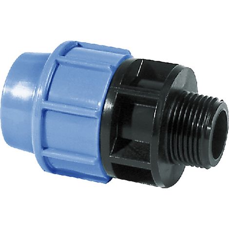10PZ RACCORDO MASCHIO Ã˜ 25 x 3/4