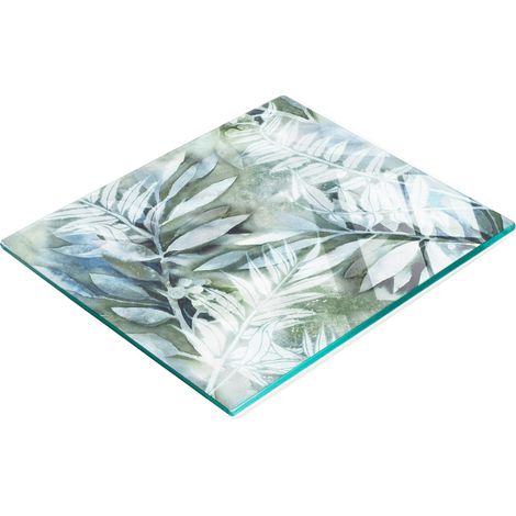 Planche décorative multifonctionnelle pour cuisine, feuilles en verre trempé, 60 x 52 cm (1/5)