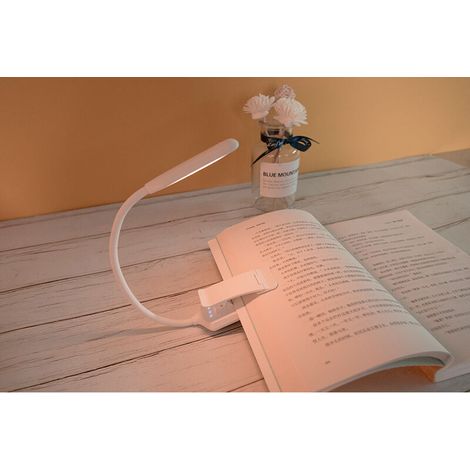 MINKUROW Leselampe, 9 LED-Leselicht, wiederaufladbare Clip-Lampe, flexibler 360°-Hals, 3 Farbtemperaturen und 3 Helligkeitsstufen, Berührungsschalter, Mini-Nachtlicht für Nacht, E-Reader, Reisen (1/4)