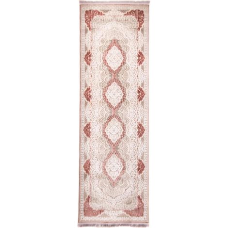 Tapis oriental tissé Abel - 200x100cm, Rectangular - 100% Acrylique - Tissé - Argent (1/5)