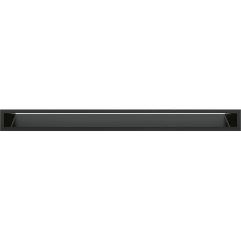 Lüftungsgitter LUFT 9x100 schwarz Slim (1/5)