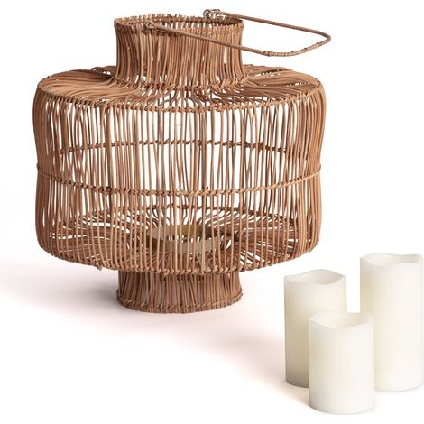 Tischlampe Rattan Masái Naturfarbig (1/5)