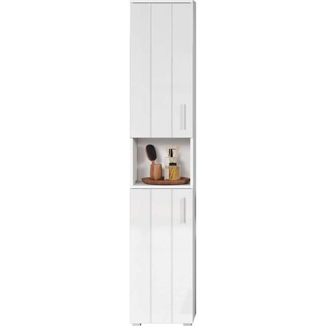 Armoire colonne Wons  37 x 31 x 192 cm  blanc (1/5)