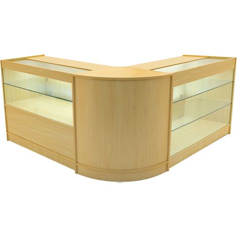 Hera LED Shop Counter Set K1200, C1200 & CM60 - Maple