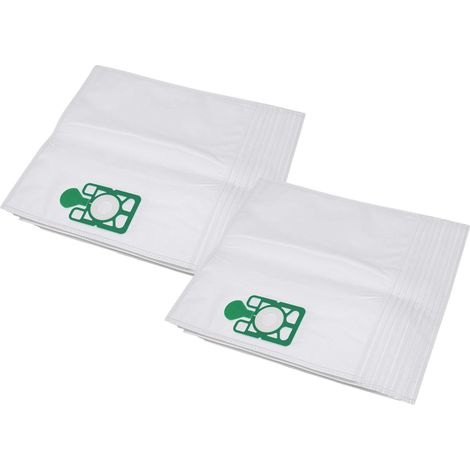 vhbw 20x Sacs compatible avec Numatic Henry 240 Plus  Harry HHR200-A, DBQ 250-2, DBQ 250 aspirateur - 40cm x 23cm blanc (1/4)