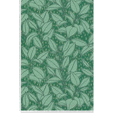 Papier peint Nature Vert Séjours & Chambres Lutèce (1/2)