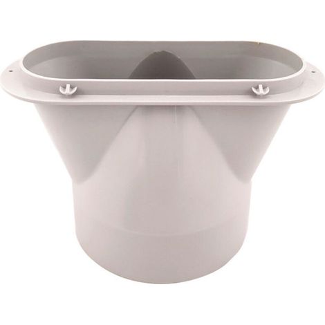 13cm Tuyau d’échappement Tube Connecteur pour Climatiseur Adaptateur de fenêtre Pour Shinco Climatiseur (1/4)