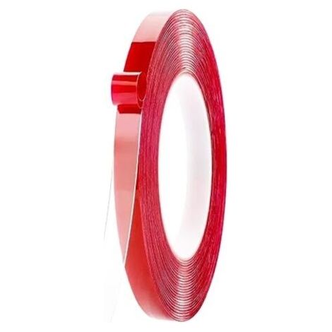 Ruban Adhésif Double Face, 10m x 10mm Extra Fort Nano Tape pour Bande LED, Maison, Fixant, au burea, DIY, Imperméable et Amovible Transparent Adhésif Double Face, 10M (1/4)