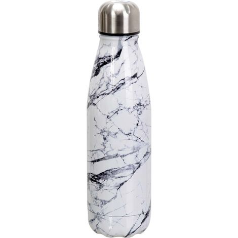 Bouteille de transport en acier inoxydable double paroi 50 cl Marbre (1/4)