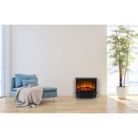 Poêle électrique CORTEZ 750W - 1500W, 56x52x22cm (1/5)
