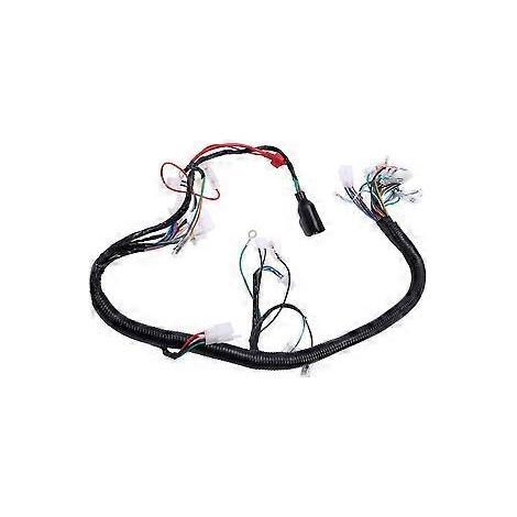 Motorrad-Kabelbaum, komplette Fahrzeugkabelbaum-Baugruppe für ATV-Roller-Elektrik, Zündkabel, Motorradzubehör