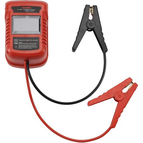 Adaptateurs de câbles de démarrage pour batteries Milwaukee 18V, démarreurs de batterie portables, câbles de démarrage automobile et allumeurs de voiture avec affichage. (1/3)