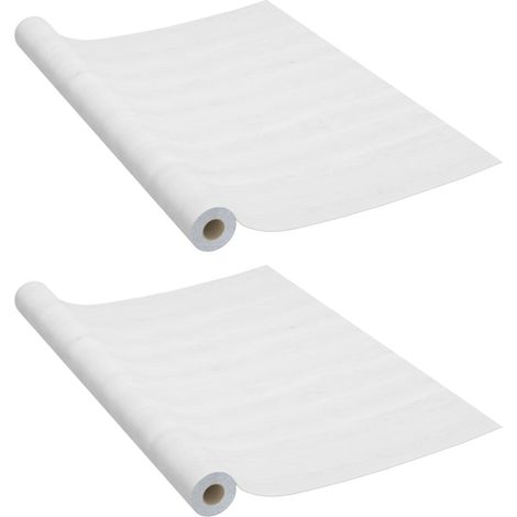 Maison Exclusive - Láminas autoadhesivas muebles 2 uds PVC madera