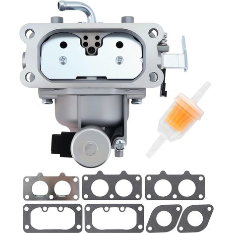 Carburatore applicabile 15004-1010 per motore Kawasaki FH641V FH661V FH721V FX850V 22 HP, sostituisce i codici  15004-7024 15004-0757 15004-1005 15004-0763, con guarnizioni e filtro carburante.