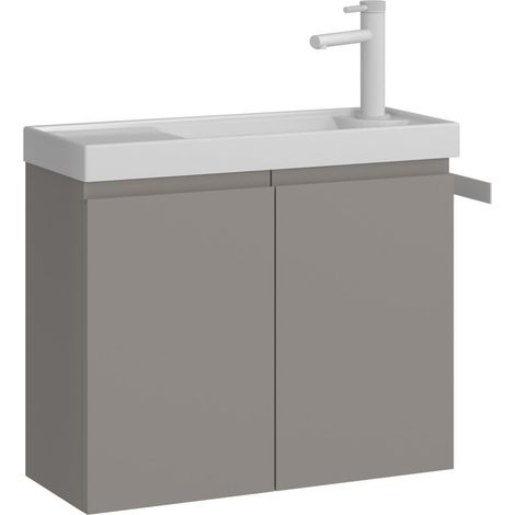 Mobile lavabo "Ferla 60" - 60 x 22 x 50 cm - Matte Mink (1/3)