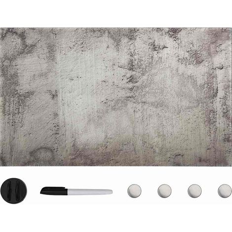 vidaXL Tableau noir magnétique mural Verre 100x60 cm (1/5)