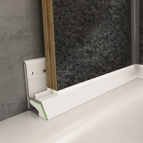 Multipanel Classic 11mm Wall Panel SEAL Strip 1.85m Long White (1/2)