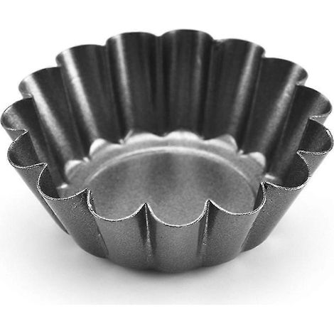 Moule à tarte antiadhésif pour quiche, flan, pizza, gâteau, cupcake, tartelette, muffin. (1/5)