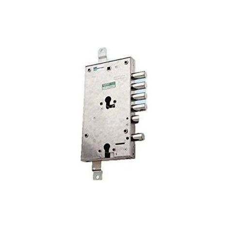 SERRATURA METALLO APPLICARE 85595 MOTTURA - DOPPIO F.SAGOM M2 TRIPL+SCR IP.MM 28 E.MM 63 DX - 1 pezzo