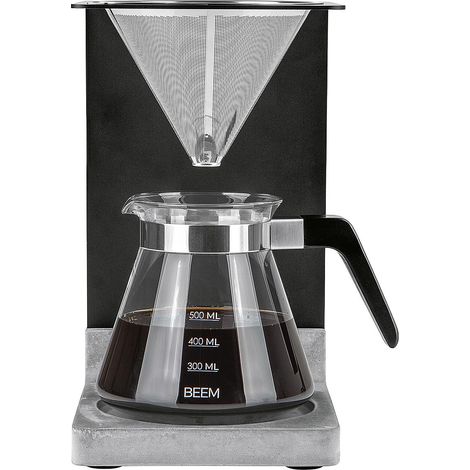 beem Ensemble de préparation de café 4 tasses base béton (1/5)