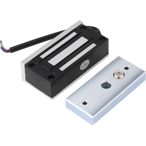 Serrure magnétique électrique pour porte, force de résistance de 60 kg, contrôle d'accès pour porte, armoire ou tiroir