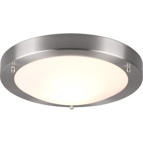 Plafoniera da Interno E27 in Metallo Nickel Opaco (1/5)