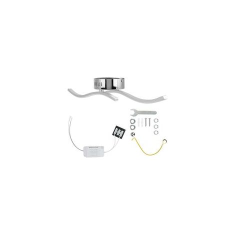 Plafonniers LED modernes et innovants, décoration de salon, maison, blanc, 85-265V (1/5)