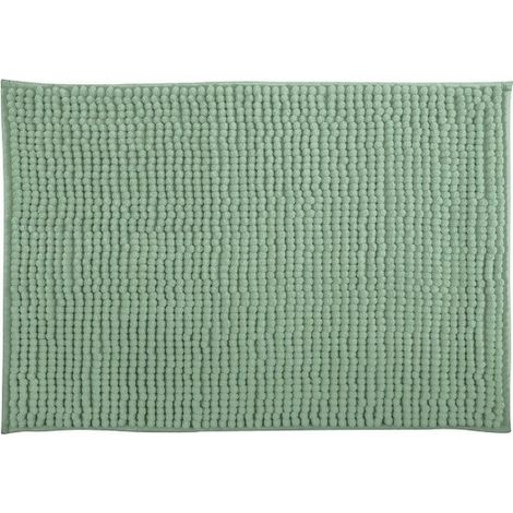 Tapis de bain Microfibre CHENILLE 50x80cm Vert Basil MSV