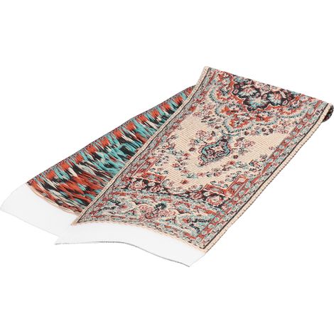 Tapis miniature tissé pour maison de poupée à l'échelle 1:12, accessoire de décoration et cadeau pour enfants n° 2 (1/5)
