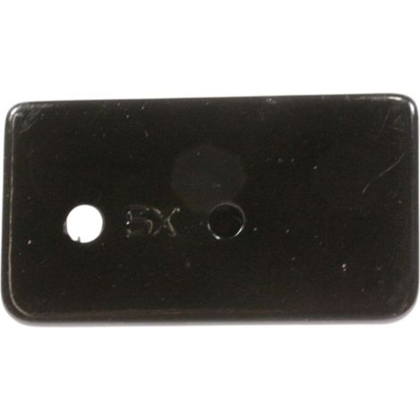 TAQUET DROIT NOIR POUR TABLE DE CUISSON INDESIT - C00116562