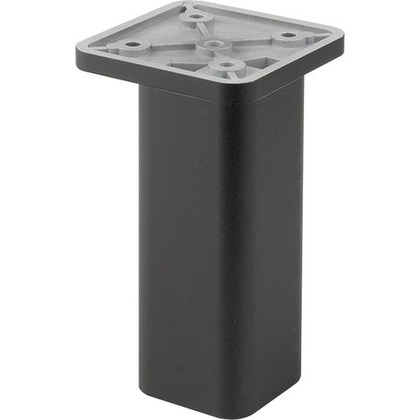 FP005 100 mm verstellbarer Möbelfuß, Mattschwarz SANS MARQUE