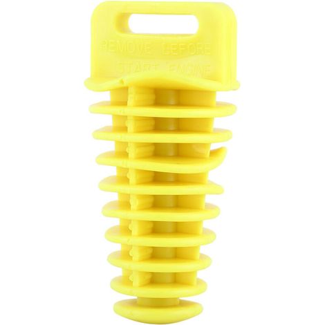 Bouchon de tuyau queue silencieux moto lavage Keesno Tuyau d'échappement à 2 et 4 temps(Jaune)-Bouchon D'Échappement Moto