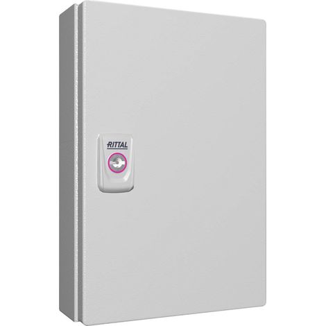 Rittal KX 1552.000 Coffret d'installation, Boîtier mural 200 x 300 x 80 Tôle d'acier gris clair (RAL (1/2)