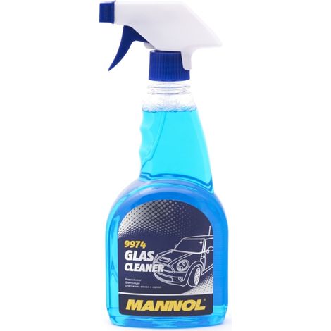 LIMPIADOR DE CRISTALES MANNOL 500ML - LIMPIADOR DE VENTANAS ATOMIZADOR (NEUTRO PARA PLÁSTICO Y CAUCHO) (9974) (12) (1/2)