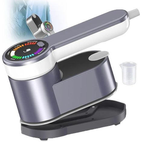 Defroisseur Vapeur Vertical, Fer à Repasser Vertical Portable 1200W 120ML Defroisseur 2 in 1 Vapeur Voyage Steamer Utilisation à Sec ou Humide Chauffage Rapide 10s, Convient la Maison, le Voyage (1/5)