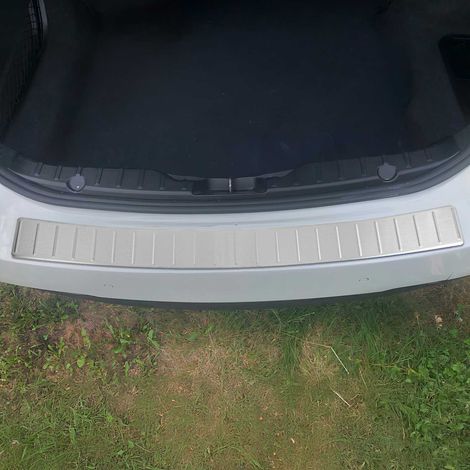 Protection seuil de Pare-Chocs pour BMW Série 5 F10 Berline 2010-2016 Brossé (1/5)