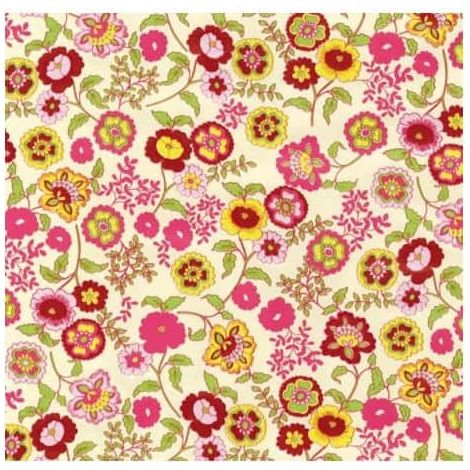 Decoralia Klebefolie Blumen 45cm x 2m - Decoralia