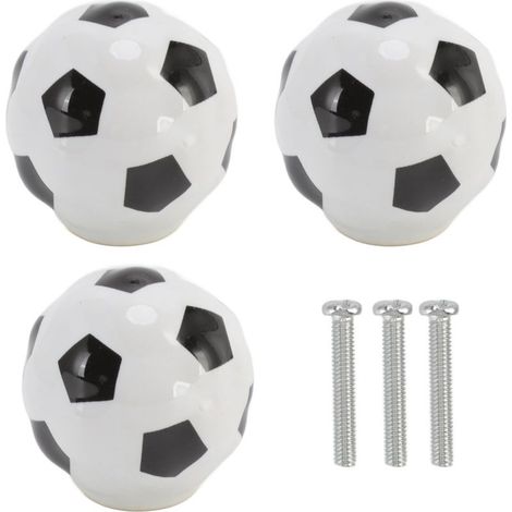 Poignées d'armoire, 3 Boutons d'armoire avec Vis de Montage, Boutons de Commode pour Boutons Anciens ou Endommagés (1/5)