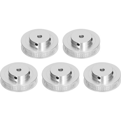 Lot de 5 poulies mécaniques pour machine de fraisage, assemblage facile, transmission précise, accessoires d'imprimante (1/5)