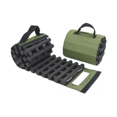 Tapis antidérapant de Roue de Voiture, échelle de Pneu, dispositifs d'urgence Portables pour Piste de récupération pour Camion Tout-Terrain, Voitures, Sable, Neige, Boue (1/4)