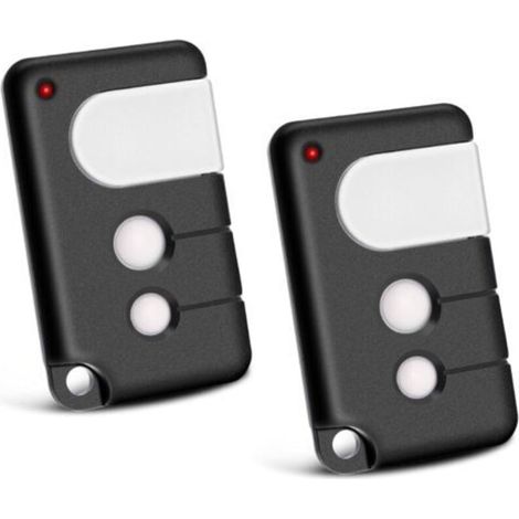 Set di 2 telecomandi per cancelli compatibili Chamberlain, 433,92 MHz, 3 canali, compatibili con TX4RUNI, TX2REV, 84335EML, 84333E, 94333E, 4335EML, MotorLift 500, 700