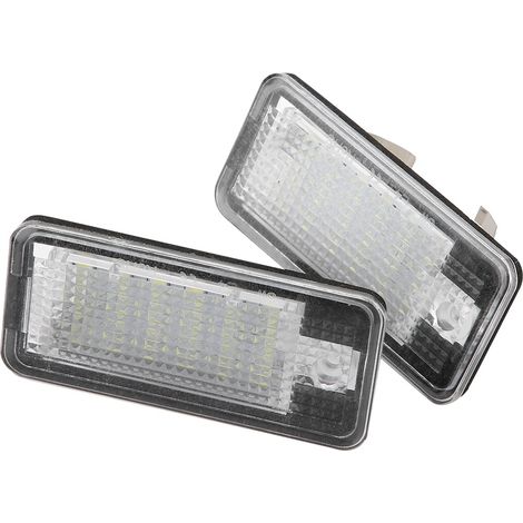 x 3W 12V LED-Lampen für Audi A3 Kennzeichenbeleuchtung (1/5)
