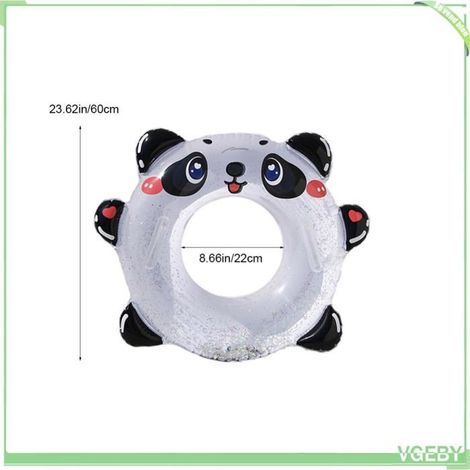 Bouée de natation bébé - FAFEICY - Panda dessin animé - PVC robuste non toxique épaissi - Ø ext. 23,6–27,6 pouces - Rond (1/5)