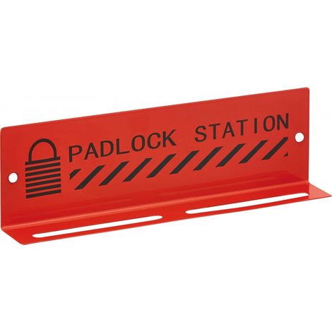 Stazione di stoccaggio 10 lucchetti lunghi 270 mm, Lockout Tagout LOTO - THIRARD