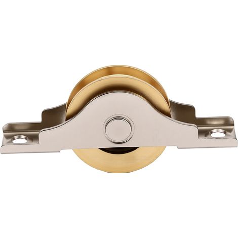 Poulie de rechange en fer pour porte moustiquaire coulissante, fenêtre, patio ou garage. (1/5)