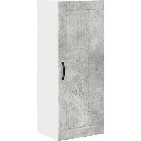 Meubles de Rangement,Armoire de cuisine avec étagère Gris béton 40 x 31 x 100 cm CFW972402 (1/5)