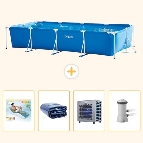 Intex Piscine Tubulaire Rectangulaire - 450x220x84 cm - 5-pièces  S112 (1/5)